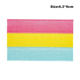 Pansexual Pride Iron On Embroidered Patch